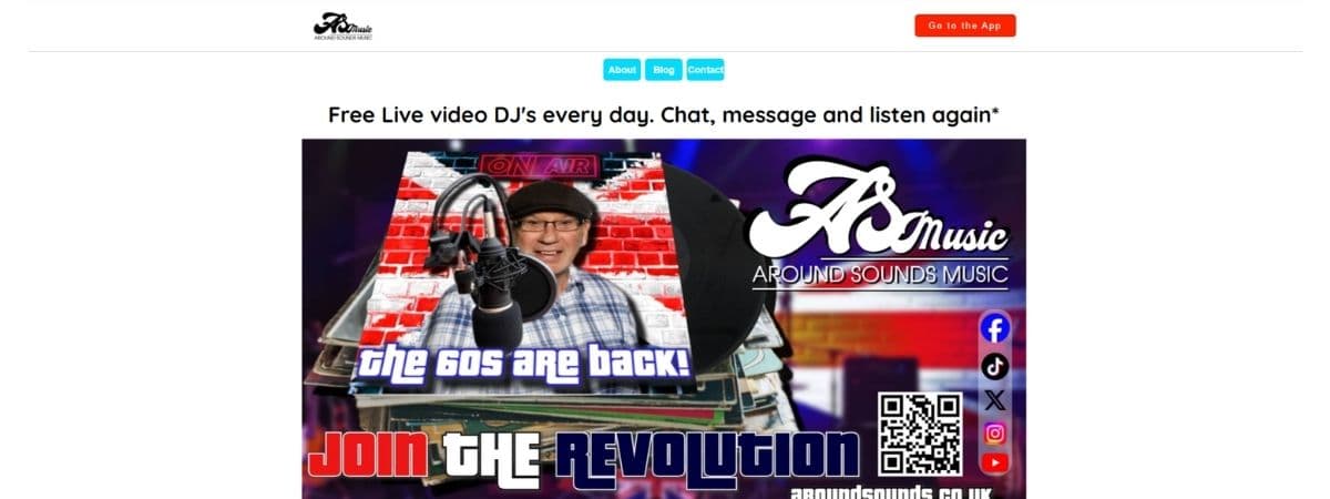 AroundSounds — live music streaming platform built by Digital Fusion Lab